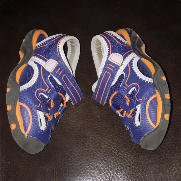 Wonder Nation Boys Summer Cross over Sandals Shoes - Picture 3 of 8